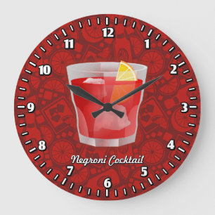 Grande Horloge Ronde Cocktail Negroni