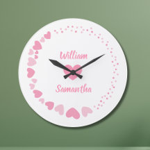 Cœur romantique personnalisé avec noms de couple e