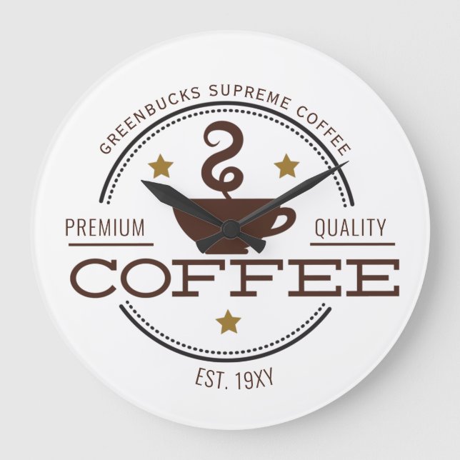Grande Horloge Ronde Coffee (Recto)
