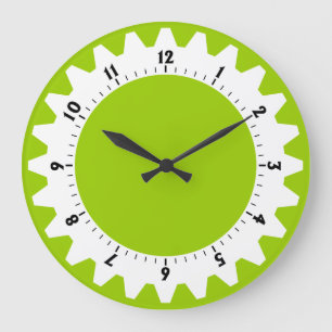 Grande Horloge Ronde Cogged 01 - Martian Green