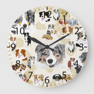 Grande Horloge Ronde Collage australien