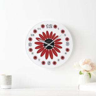 Grande Horloge Ronde Collection Florale Impératrice