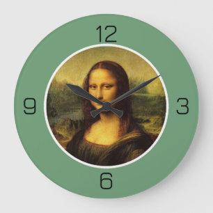 Grande Horloge Ronde Collection Leonardo da Vinci Mona Lisa
