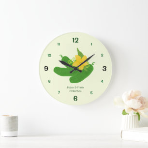 Grande Horloge Ronde Collection Pickle & Frais
