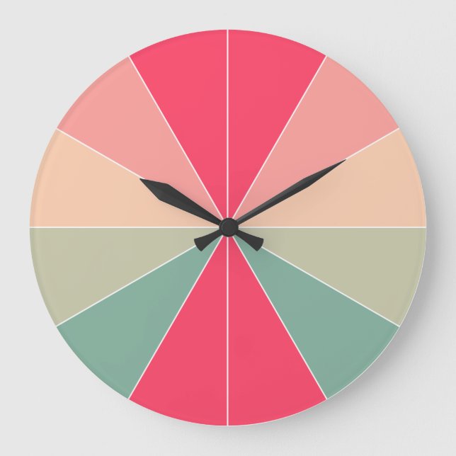 Grande Horloge Ronde Color Segmented (Recto)