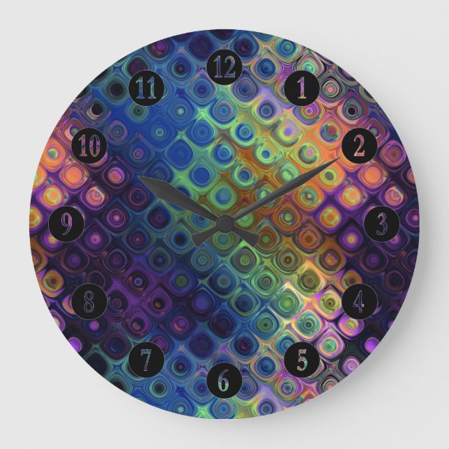 Grande Horloge Ronde Colored Peacock (Recto)