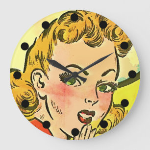 Grande Horloge Ronde Comci Book Brenda