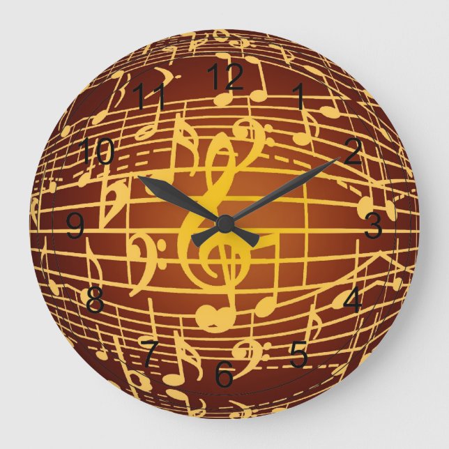 Grande Horloge Ronde Comédie musicale (Recto)