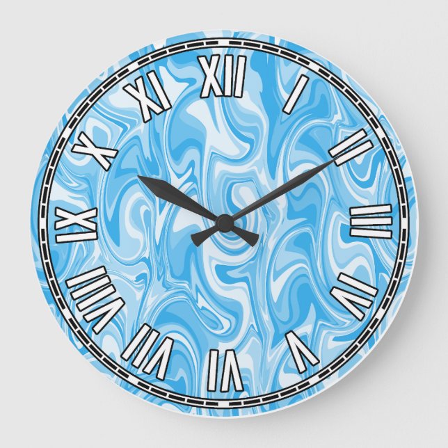 Grande Horloge Ronde Conception artistique (Recto)