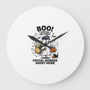 Grande Horloge Ronde Conception de livraison d'Halloween en mode fantôm