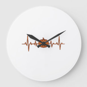 Grande Horloge Ronde Conception de vecteur vintage de citrouille de bat