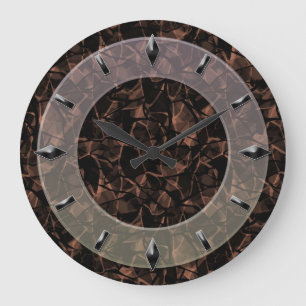 Grande Horloge Ronde Conception moderne de l'horloge murale .