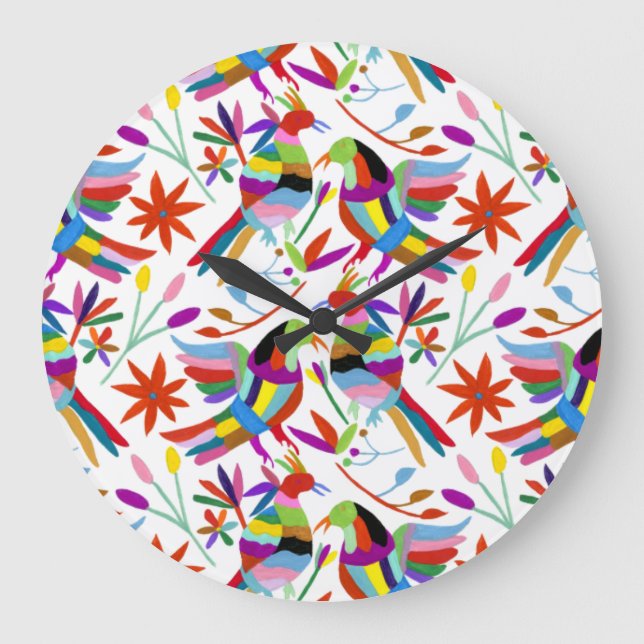 Grande Horloge Ronde Conception Otomi moderne III (Recto)