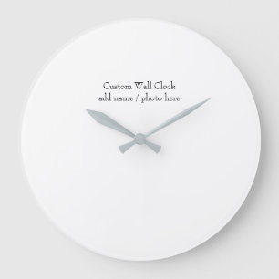 Grande Horloge Ronde Concevez Votre Propre Appartement