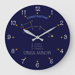 Grande Horloge Ronde Constellation de l'hémisphère Nord Ursa mineure