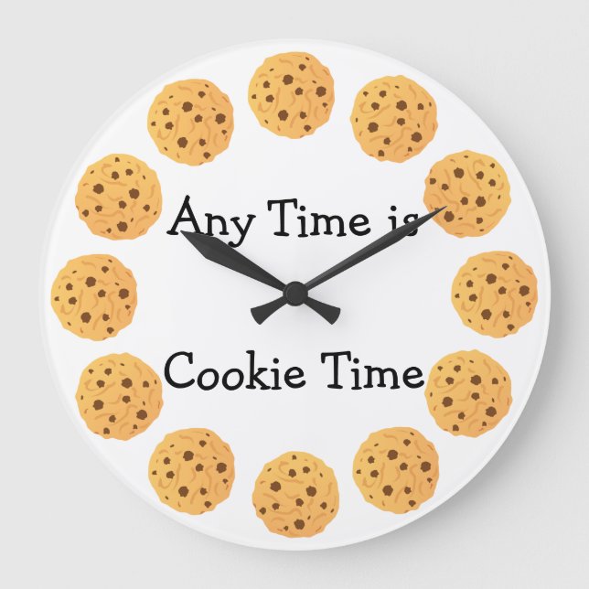 Grande Horloge Ronde Cookie clock (Recto)