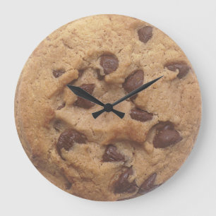 Grande Horloge Ronde Cookie de choc