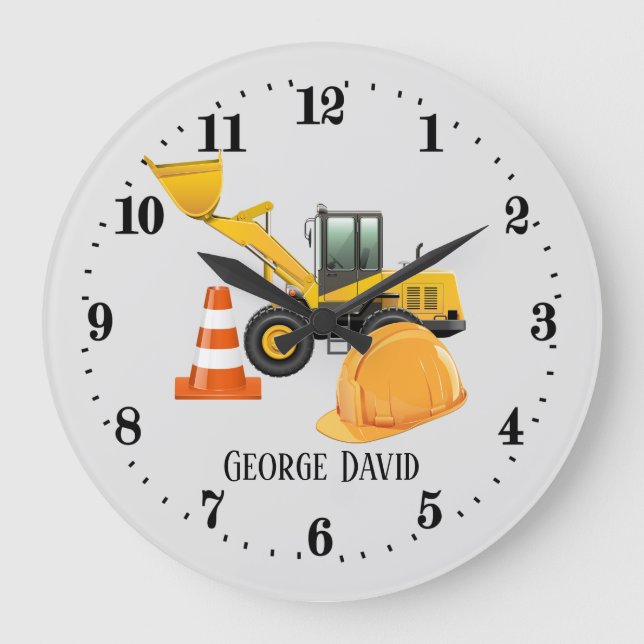 Grande Horloge Ronde cool digger (Recto)
