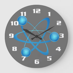 Grande Horloge Ronde Cool et Nerveux