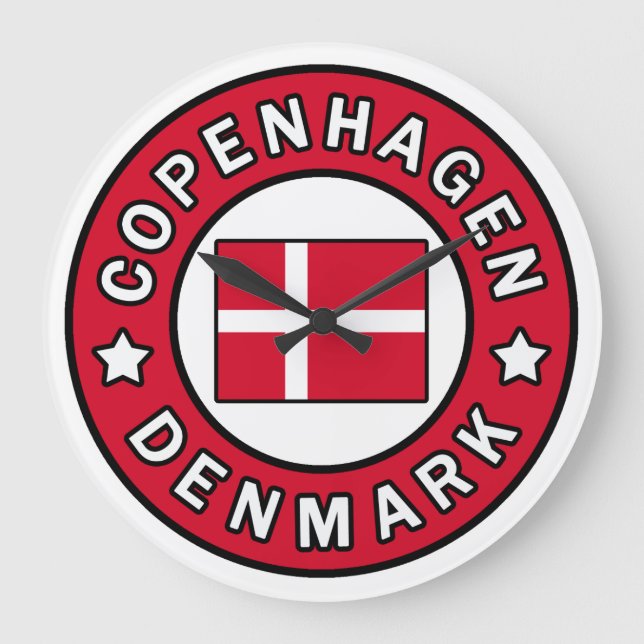Grande Horloge Ronde Copenhague Danemark (Recto)