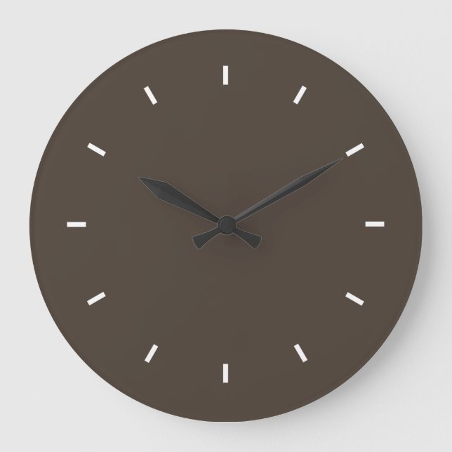 Grande Horloge Ronde Couleur de haute qualité adaptée (Recto)