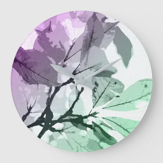Grande Horloge Ronde Couleurs d'automne, feuille 5 (Recto)