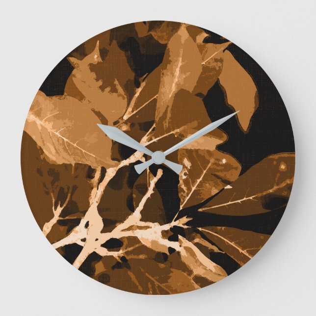 Grande Horloge Ronde Couleurs d'automne, feuille 6 (Recto)