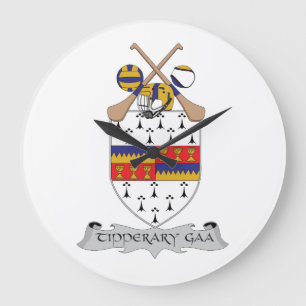 Grande Horloge Ronde Couleurs de l'équipe de l'AAG pour le comté de T