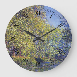 Grande Horloge Ronde Courbe de l'Epte près de Giverny par Claude Monet