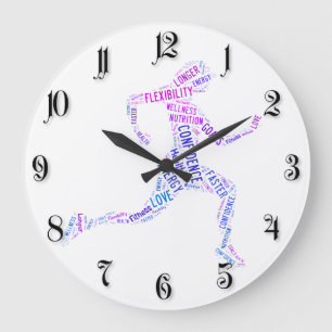Grande Horloge Ronde Coureur