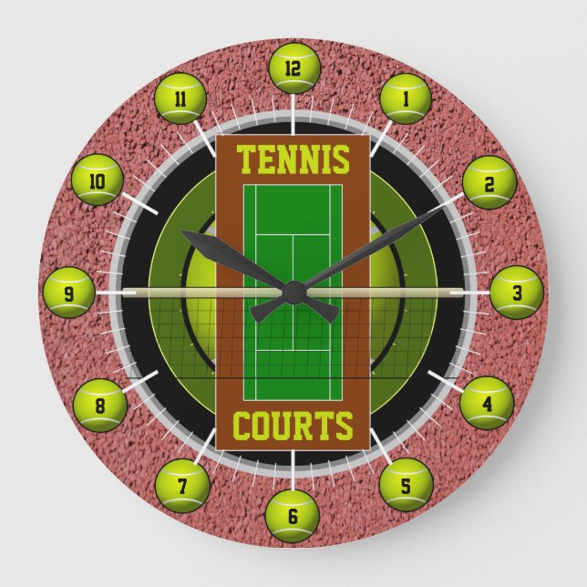 Grande Horloge Ronde court de tennis (Recto)