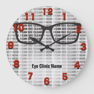 Grande Horloge Ronde Coutume de clinique d'Opthamology