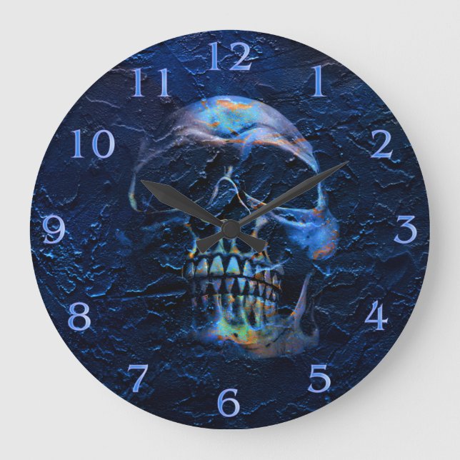 Grande Horloge Ronde Crâne (Recto)