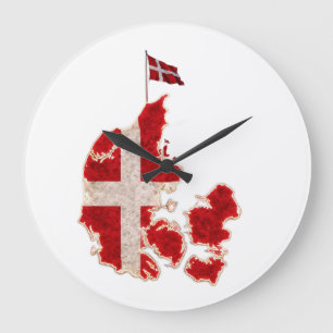 Grande Horloge Ronde créez votre état d'esprit positif pour l'avenir