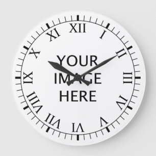 Grande Horloge Ronde Créez votre propre coutume