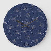 Crème Florale Art Nouveau Indigo