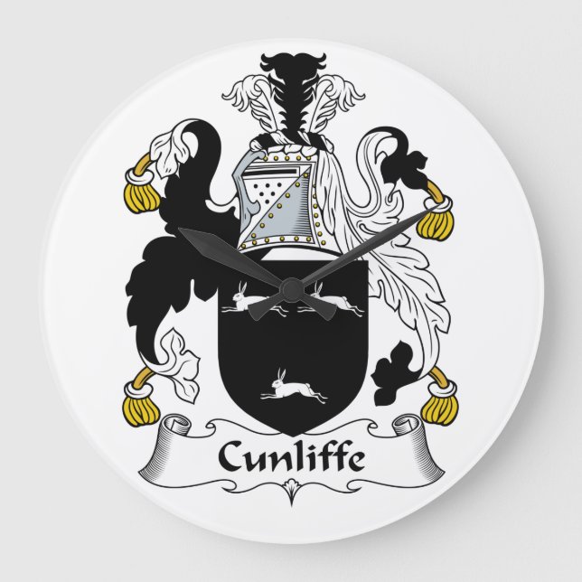Grande Horloge Ronde Crest de Cunliffe (Recto)