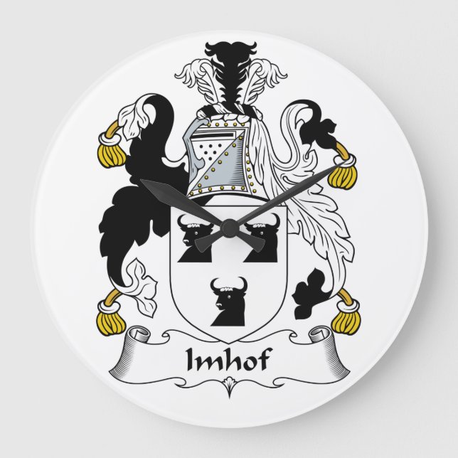 Grande Horloge Ronde Crest Imhof (Recto)