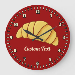 Grande Horloge Ronde Croissant