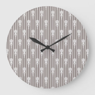 Grande Horloge Ronde Croix Afro Aygebam Lalibela Motif