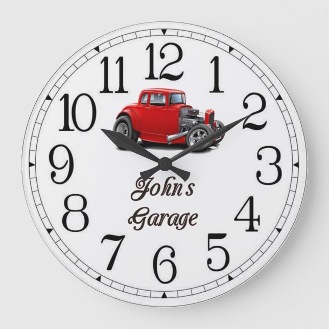 Grande Horloge Ronde Cru du garage de John (Recto)