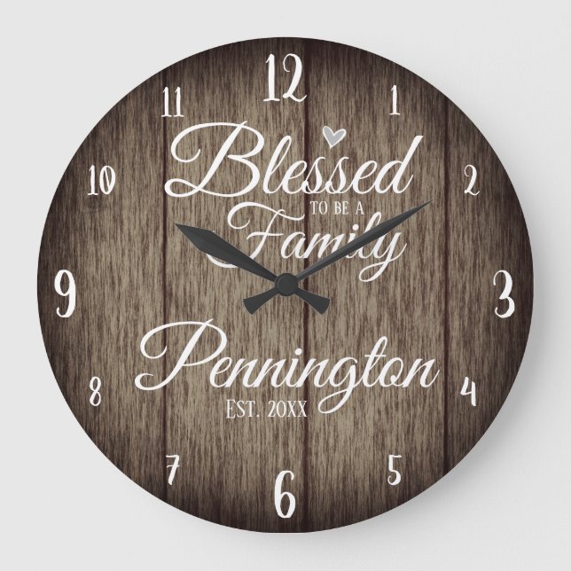 Grande Horloge Ronde Custom Family (Recto)