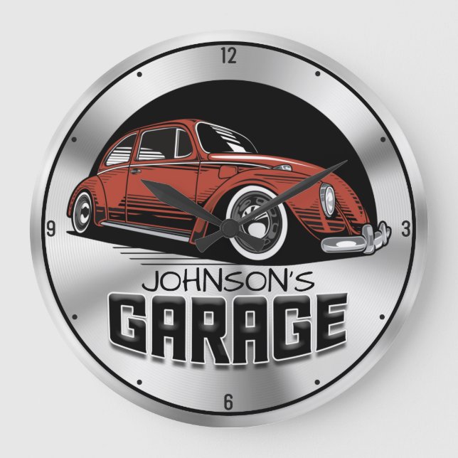 Grande Horloge Ronde Custom NAME Vintage Air-Cooled (Recto)