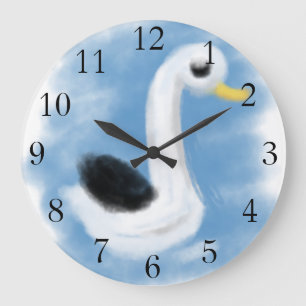 Grande Horloge Ronde Cygne