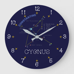 Grande Horloge Ronde Cygnus de constellation de l'hémisphère nord