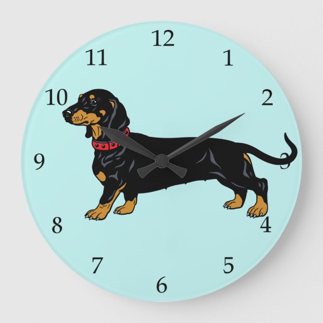 Grande Horloge Ronde dachshund (Recto)