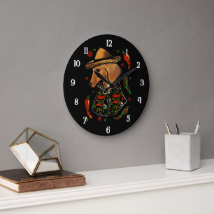 Grande Horloge Ronde Dachshund
