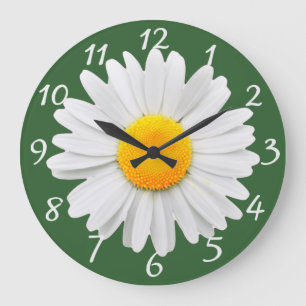 Grande Horloge Ronde Daisy