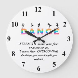 Grande Horloge Ronde Dance, multi-coloured