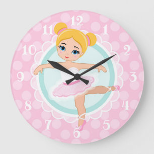 Grande Horloge Ronde Dancer Girl